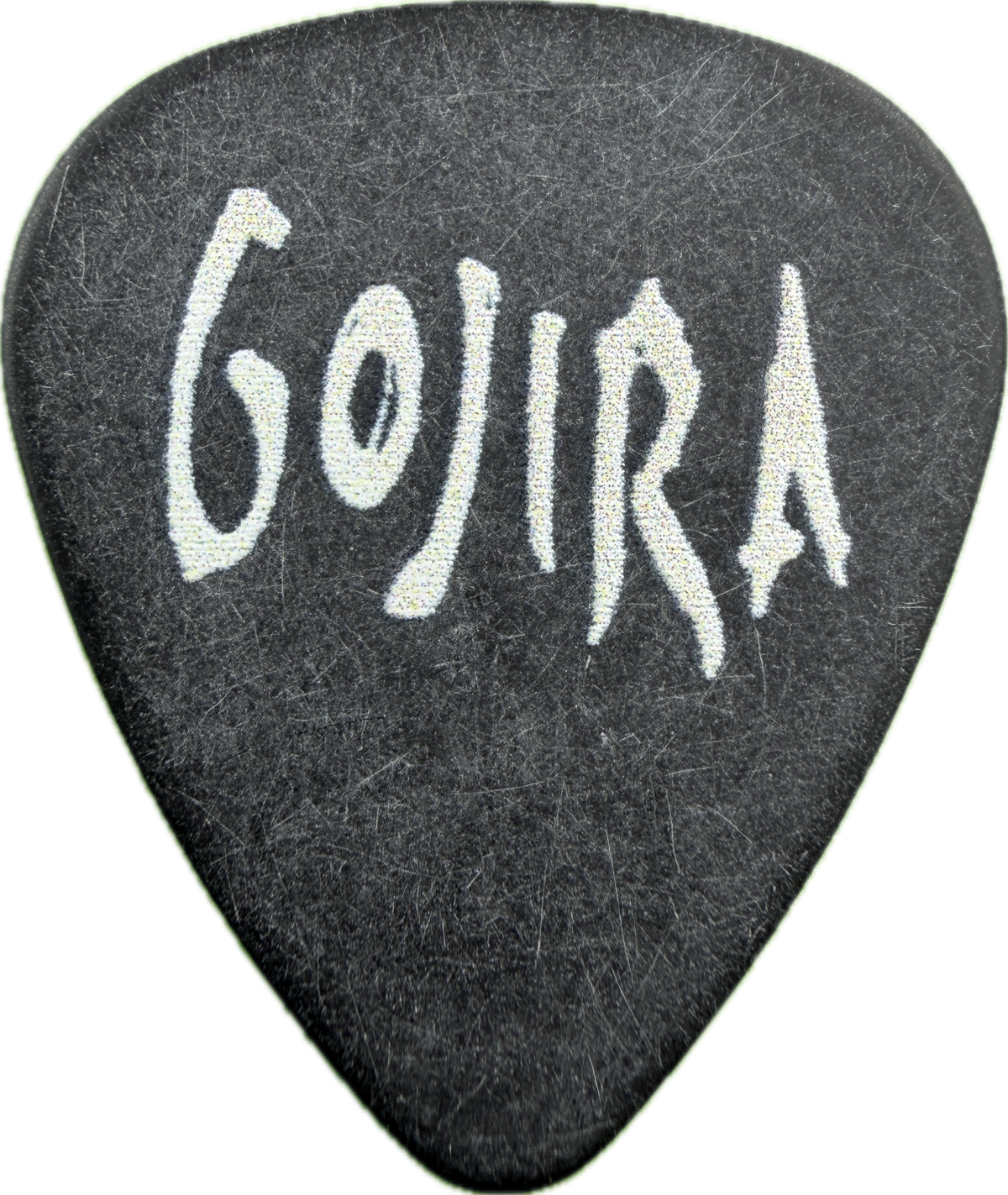 JOE DUPLANTIER GOJIRA 2005 FROM MARS TO SIRIUS FLYING WHALE GUITAR PICK FRONT