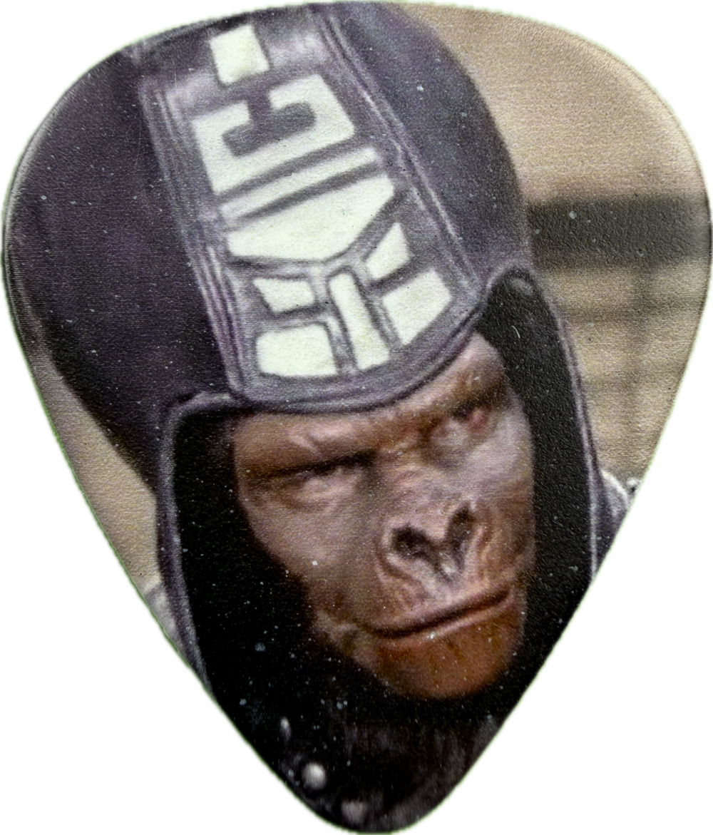 JOHN 5 PLANET OF THE APES GUITAR PICK FRONT