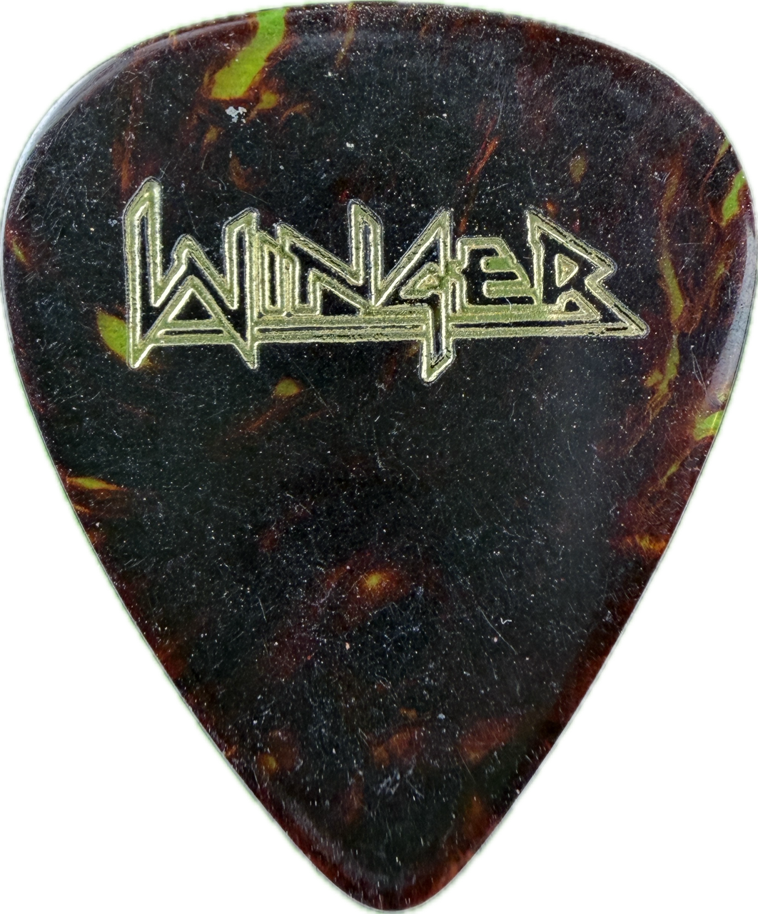 John Roth Winger 2003 2003 Tour Guitar Pick front