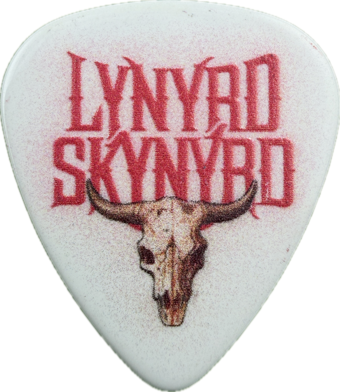 JOHNNY COLT LYNYRD SKYNYRD LOGO SIGNATURE GUITAR PICK FRONT