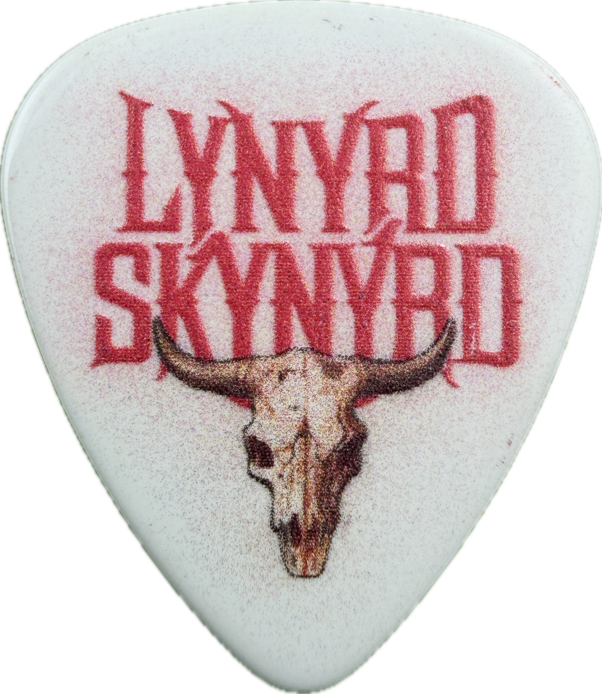 JOHNNY COLT LYNYRD SKYNYRD LOGO SIGNATURE GUITAR PICK FRONT