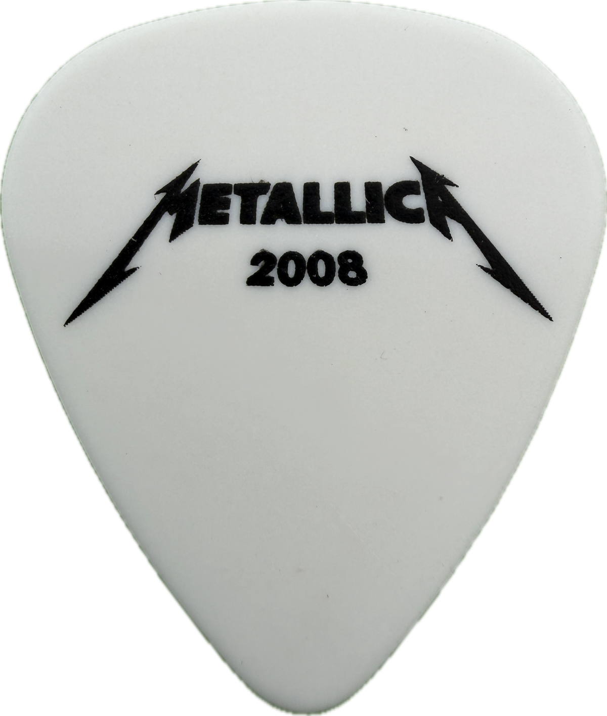 Kirk Hammett Metallica 2008 Death Magnetic Tour Vulturus Guitar Pick front