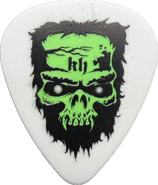 KIRK HAMMETT DIRTY DONNY SKULL GUITAR PICK