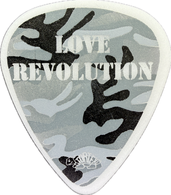 LENNY KRAVITZ 2008 LOVE REVOLUTION TOUR GUITAR PICK
