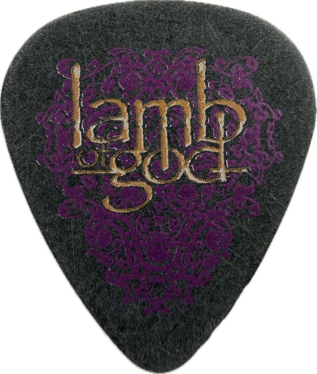 Mark Morton Lamb Of God 2006 Sacrament Tour Guitar Pick front