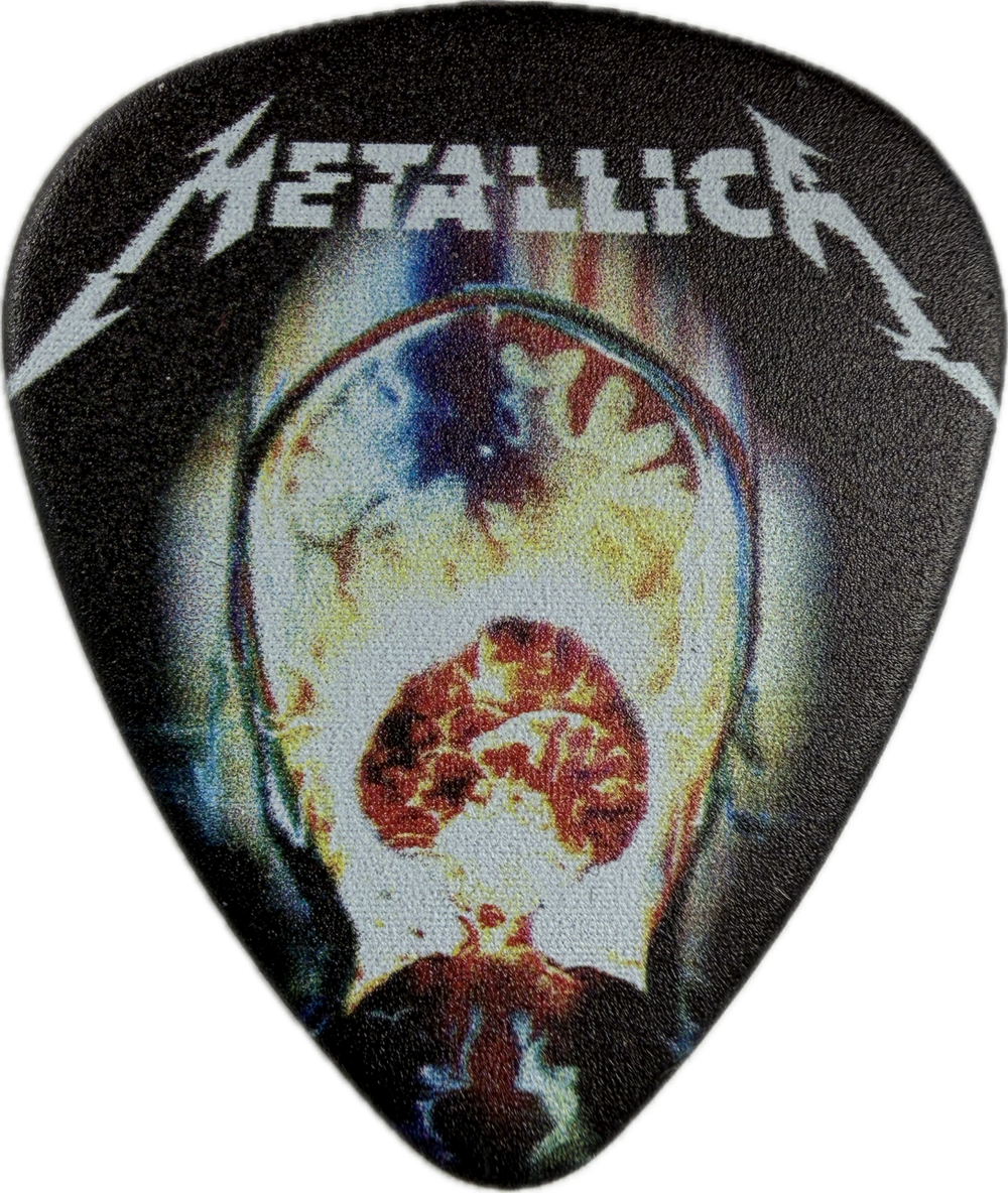 METALLICA HARDWIRED... TO SELF-DESTRUCT GUITAR PICK FRONT