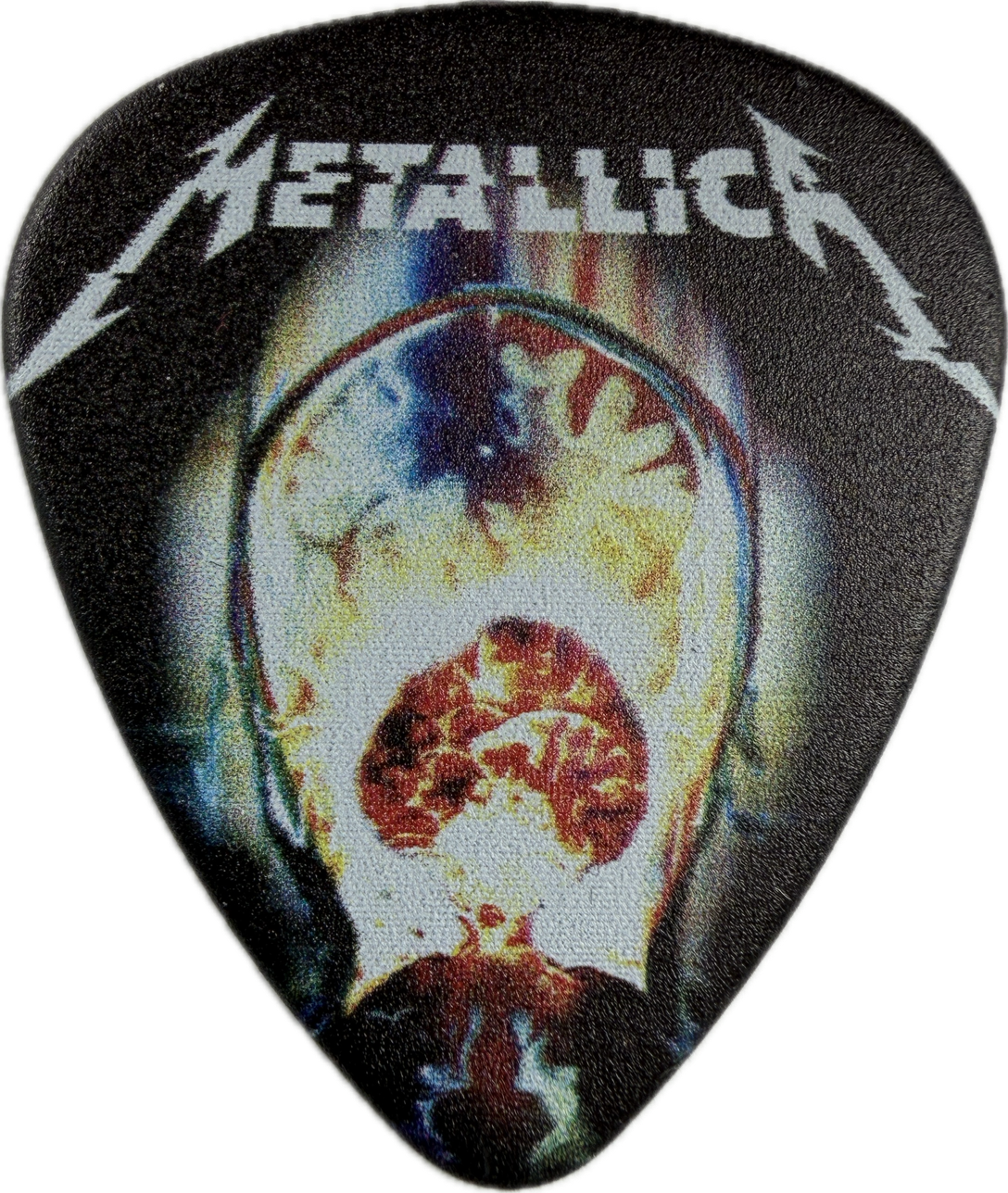 METALLICA HARDWIRED... TO SELF-DESTRUCT GUITAR PICK FRONT