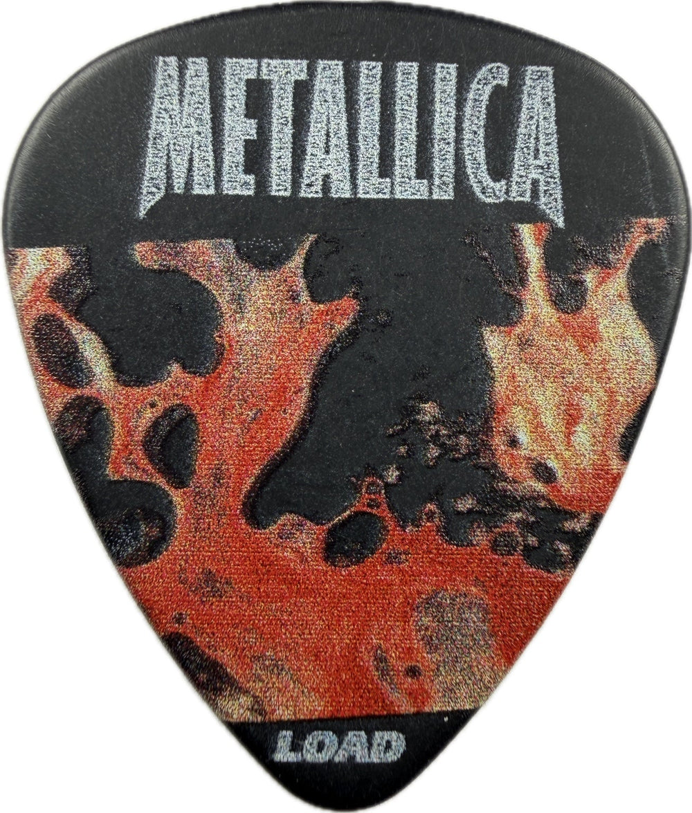 Metallica Life Burns Faster Load Sphere Las Vegas guitar pick front