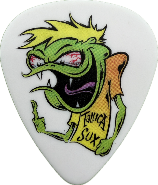 METALLICA ’TALLICA SUX JAPAN 2010 TOUR GUITAR PICK