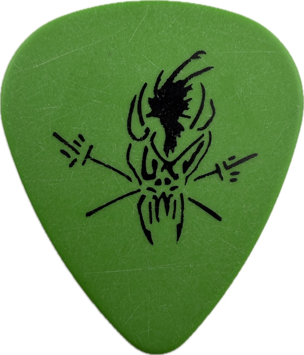 Metallica green Scary Guy guitar pick artwork side