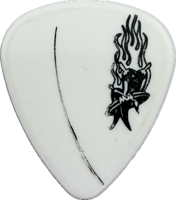 MICHAEL ANTHONY VAN HALEN 1998 US TOUR MISPRINT GUITAR PICK