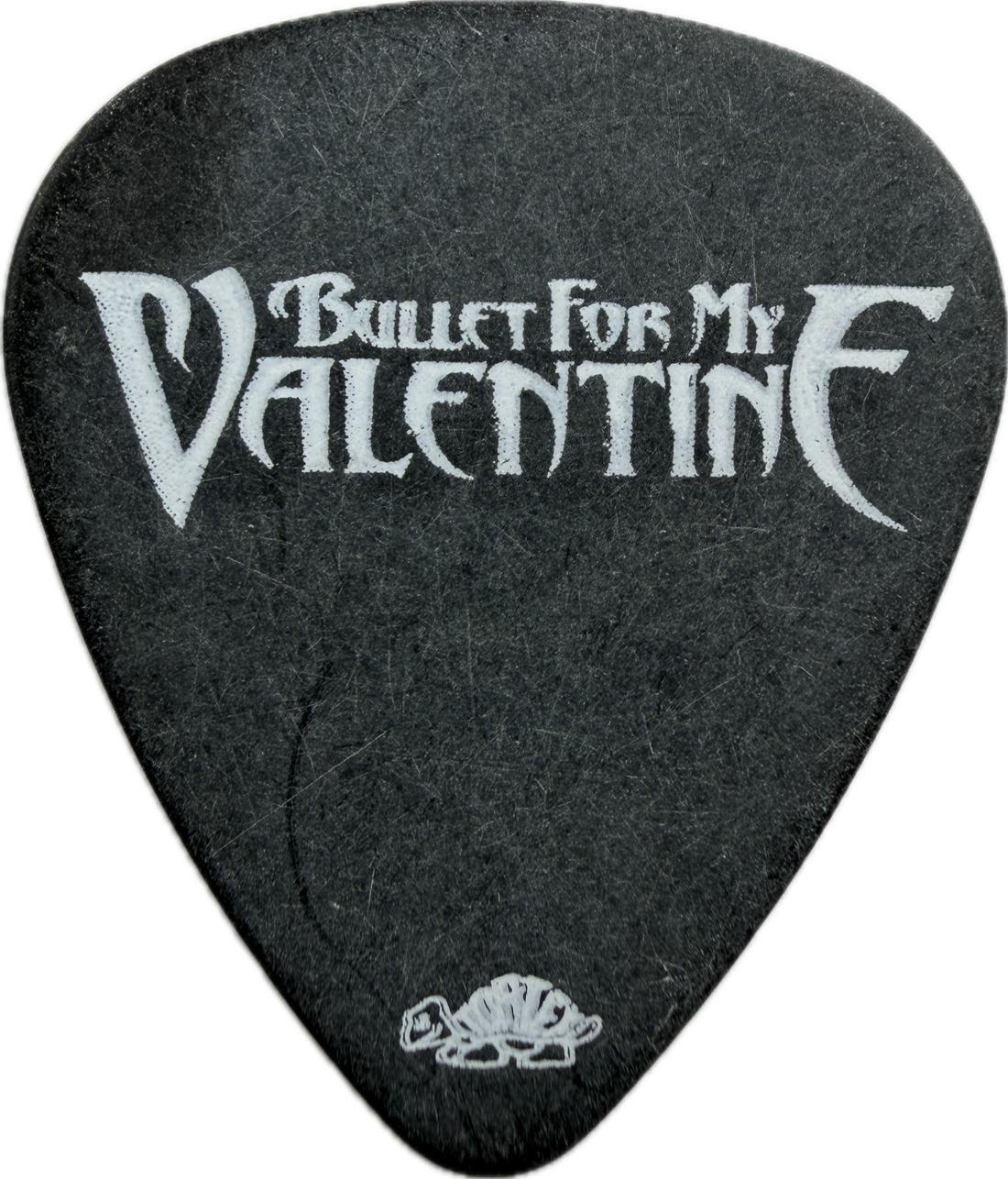 Michael Paget Bullet For My Valentine 2010 Tour Guitar Pick front bullet for my valentine logo black