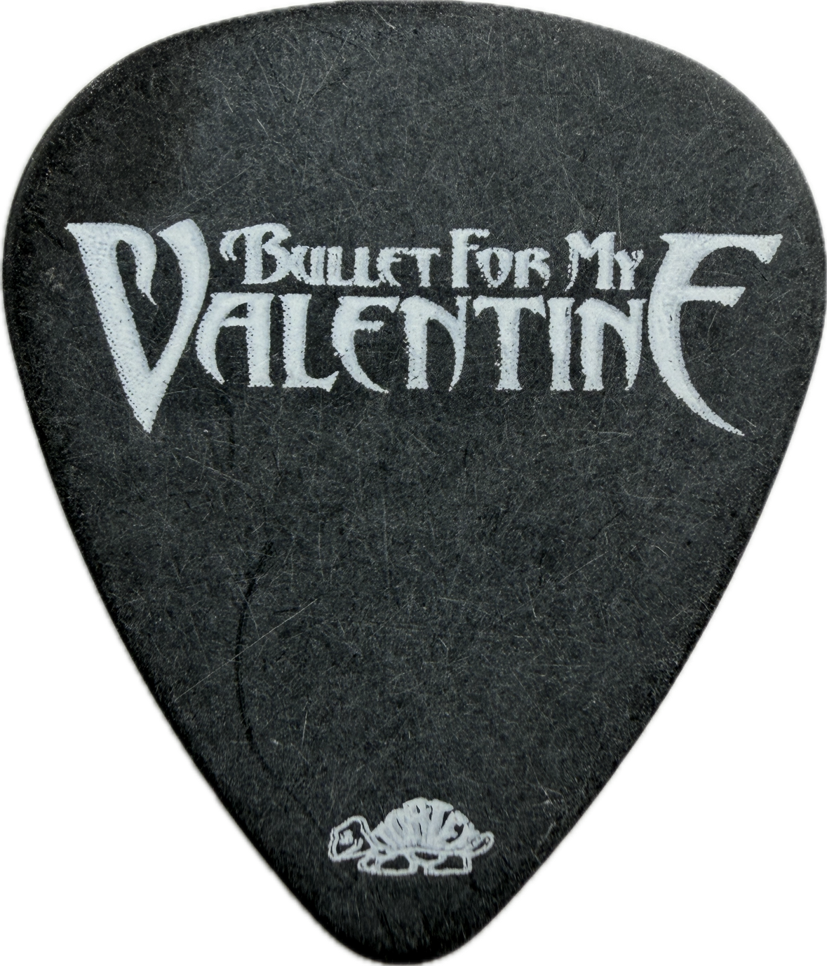 Michael Paget Bullet For My Valentine 2010 Tour Guitar Pick front bullet for my valentine logo black