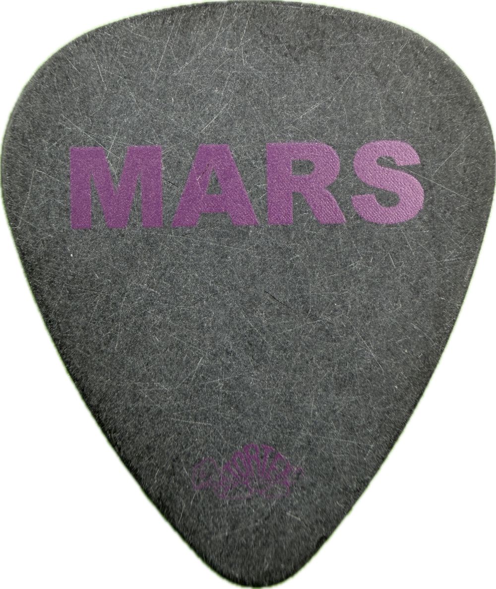 MICK MARS MÖTLEY CRÜE LOGO GUITAR PICK FRONT