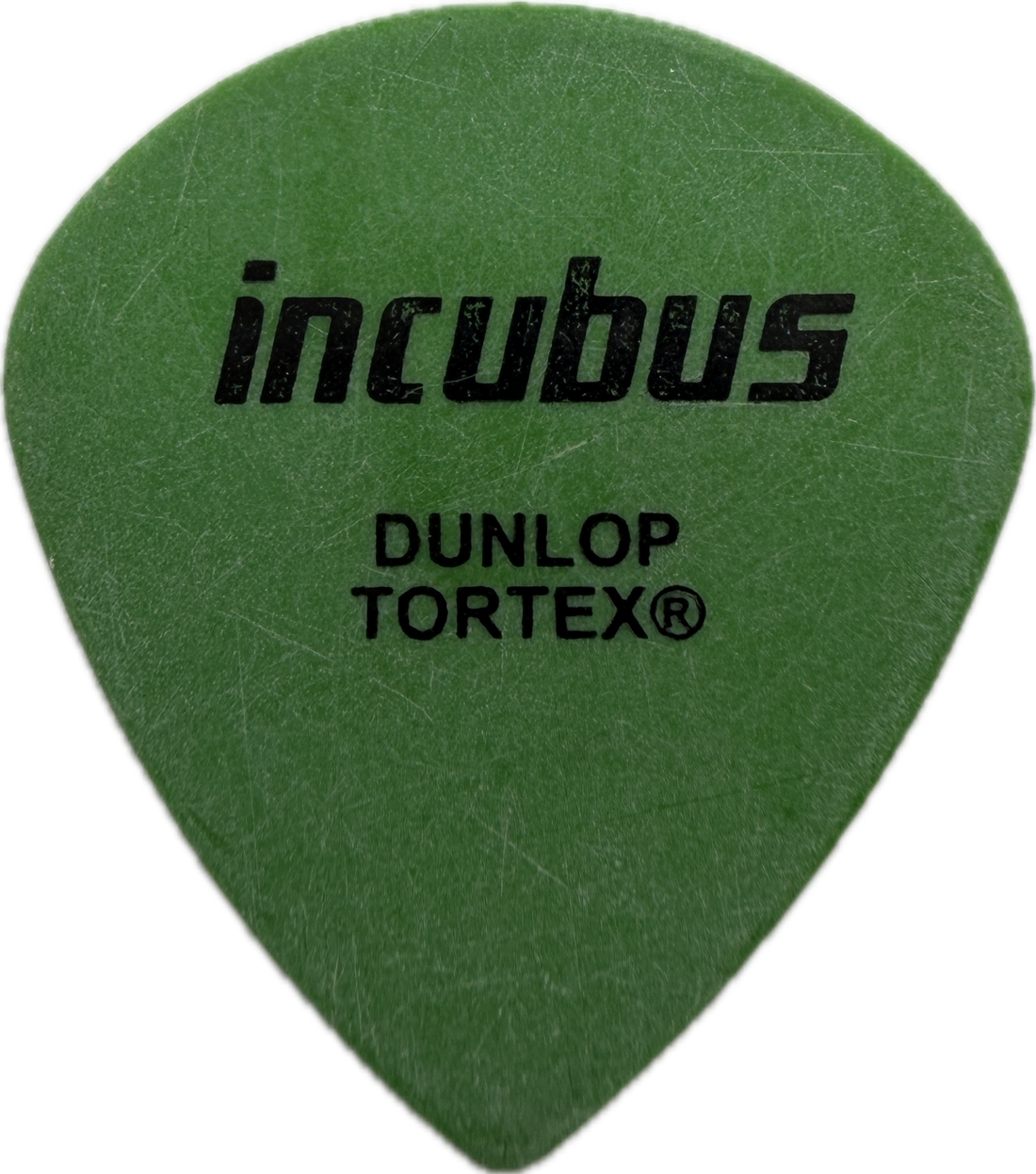 Mike Einziger Incubus 2002 Morning View Tour Guitar Pick front