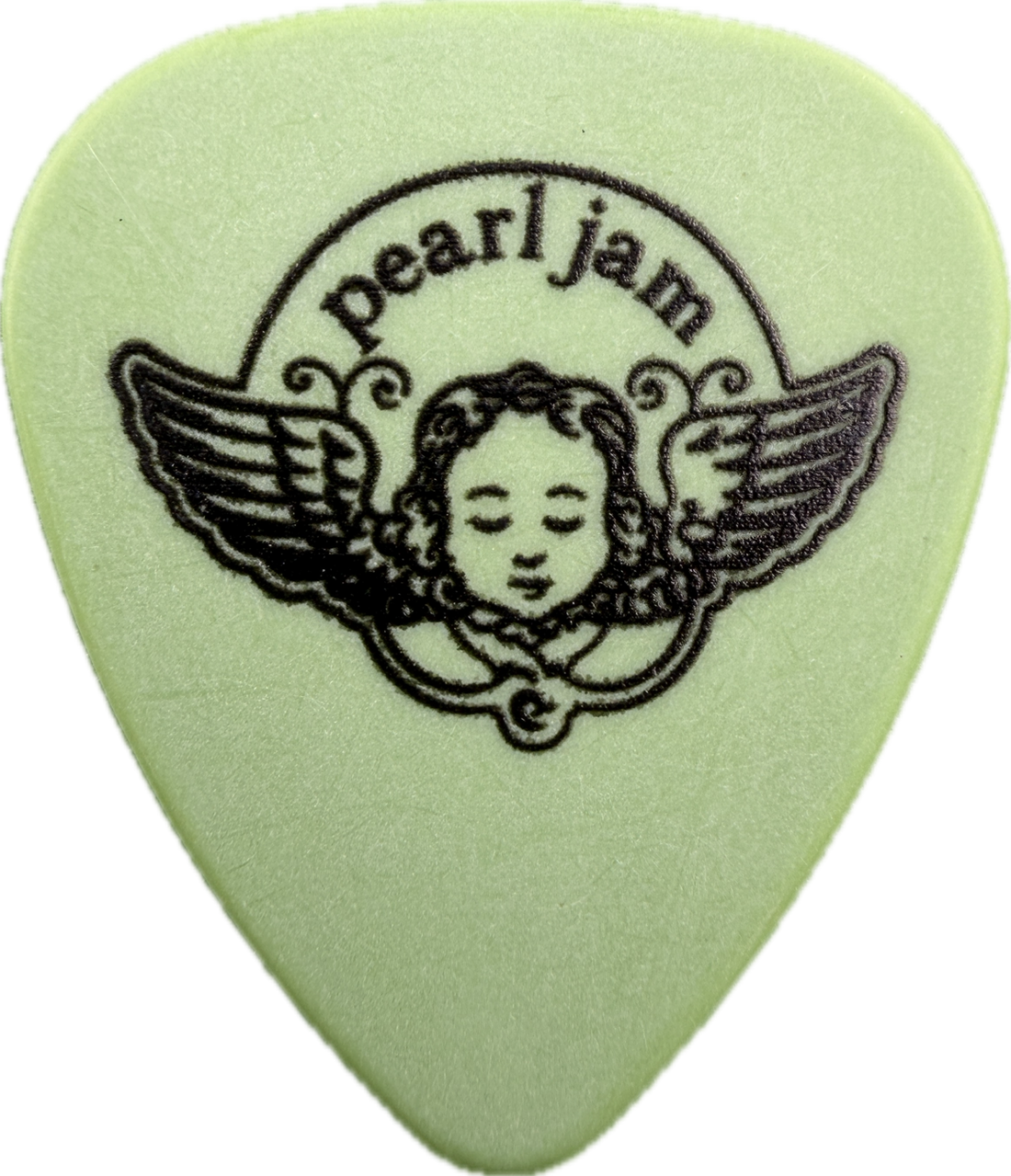 MIKE MCCREADY PEARL JAM ANGEL WINGS MR POTATO HEAD GUITAR PICK FRONT
