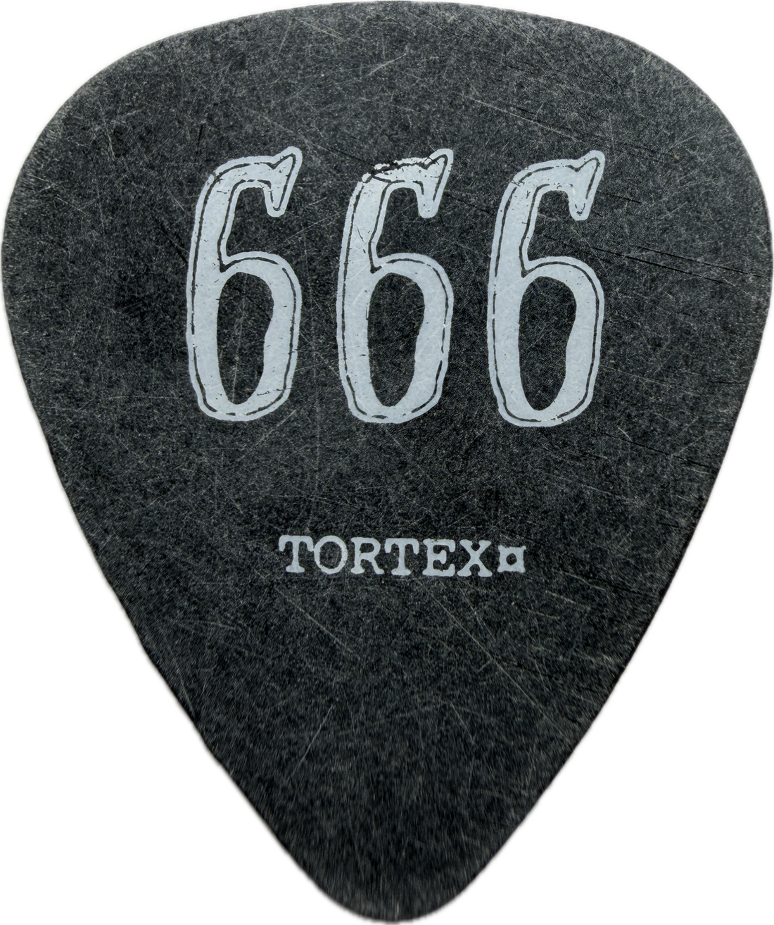Mike Riggs Rob Zombie 1999 Hellbilly Deluxe Tour 666 Guitar Pick front