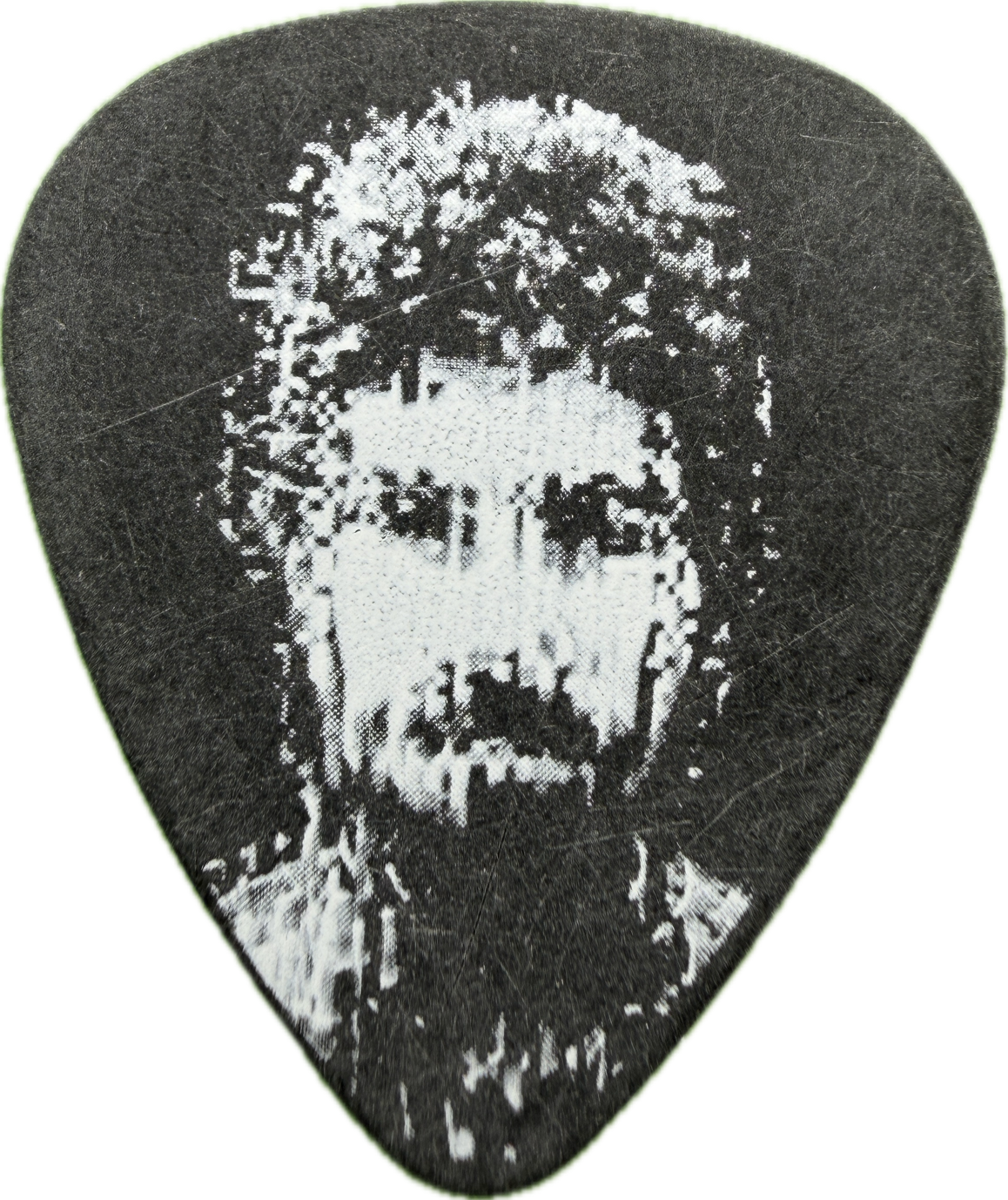 Mike Shinoda Linkin Park 2011 A Thousand Suns Tour Face Guitar Pick front