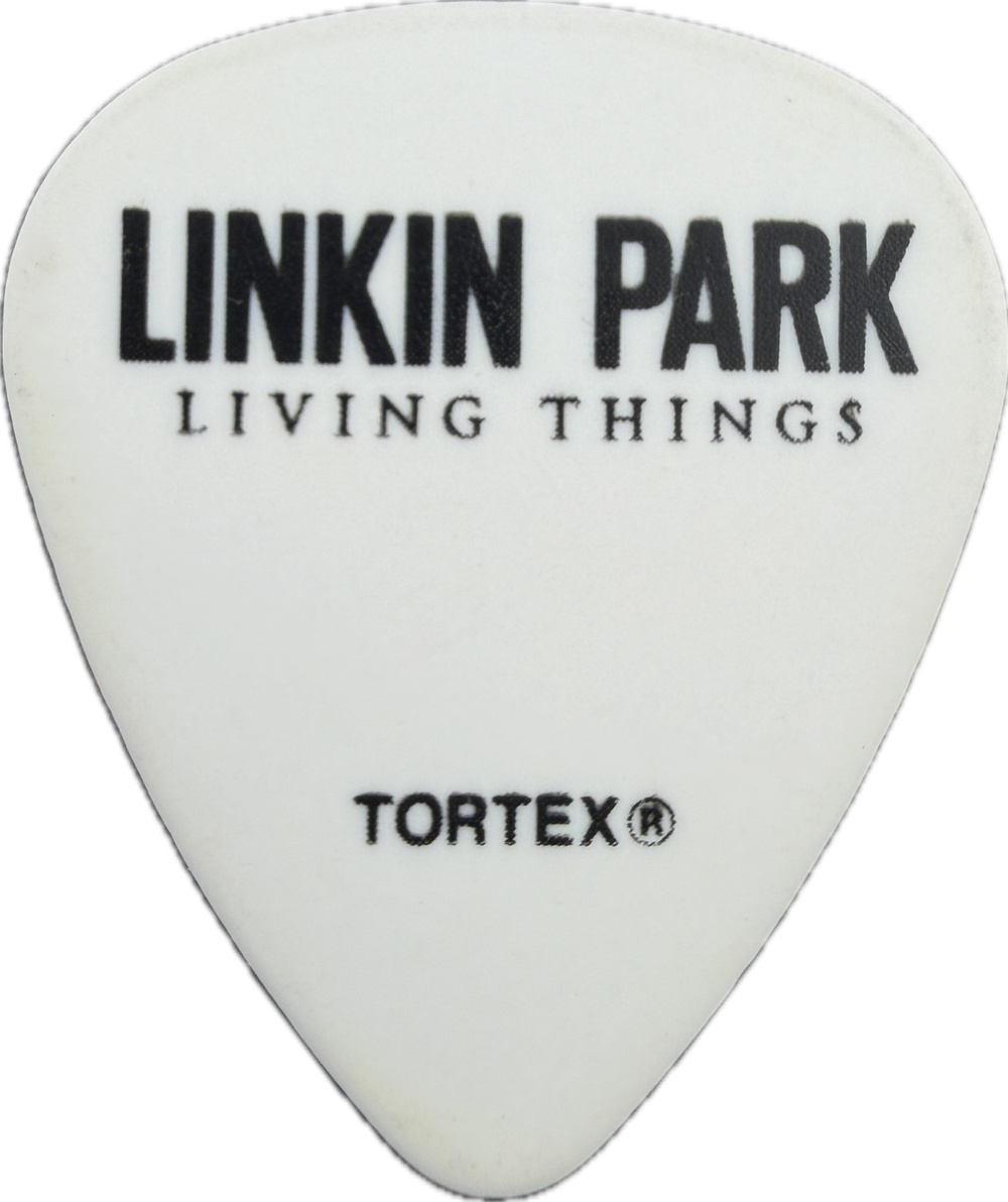 Mike Shinoda Linkin Park 2012 Living Things Tour Guitar Pick front linkin park living things