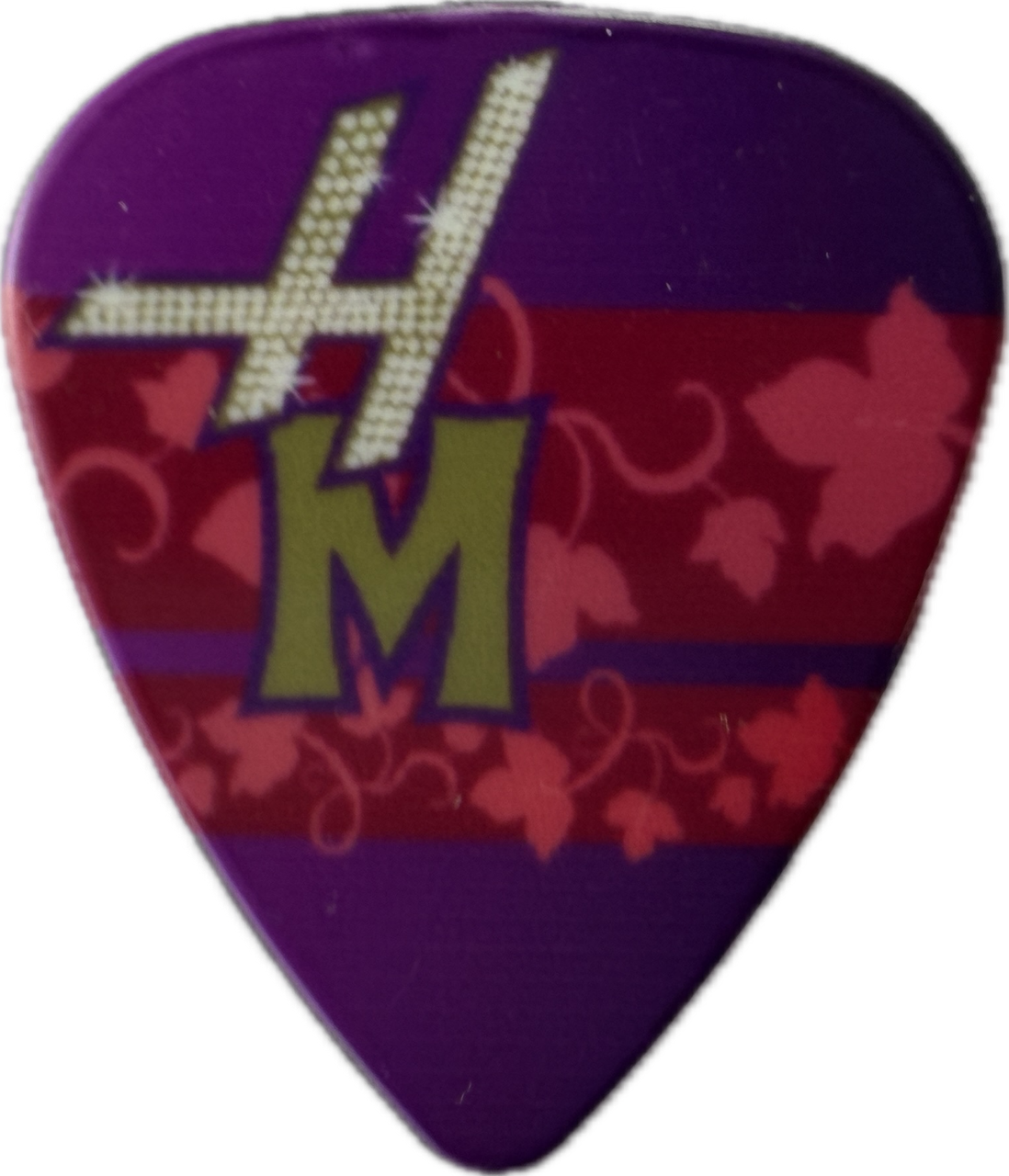 MILEY CYRUS HANNAH MONTANA PHOTO GUITAR PICK #1 FRONT