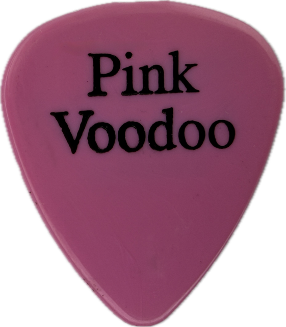 MONA GNADER SAMMY HAGAR 2002 NOT 4 SALE TOUR PINK VOODOO GUITAR PICK