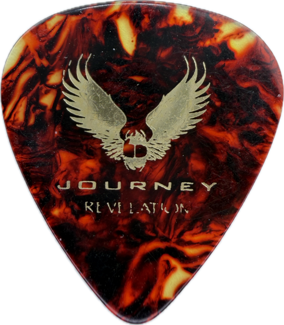 NEAL SCHON JOURNEY 2008 REVELATION TOUR GUITAR PICK