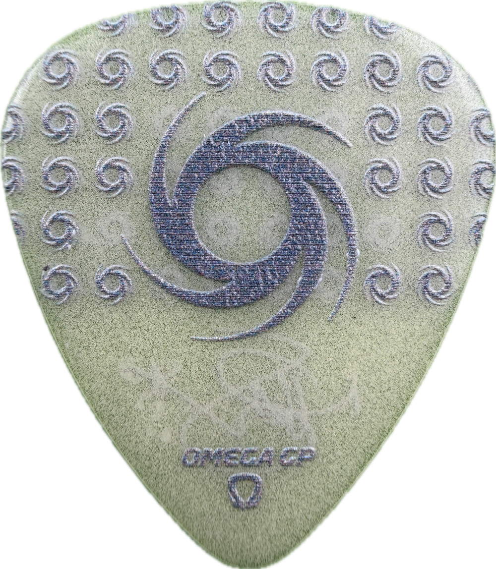 NITA STRAUSS ALICE COOPER 2024 HURRICANE GLOW SIGNATURE TOUR GUITAR PICK FRONT