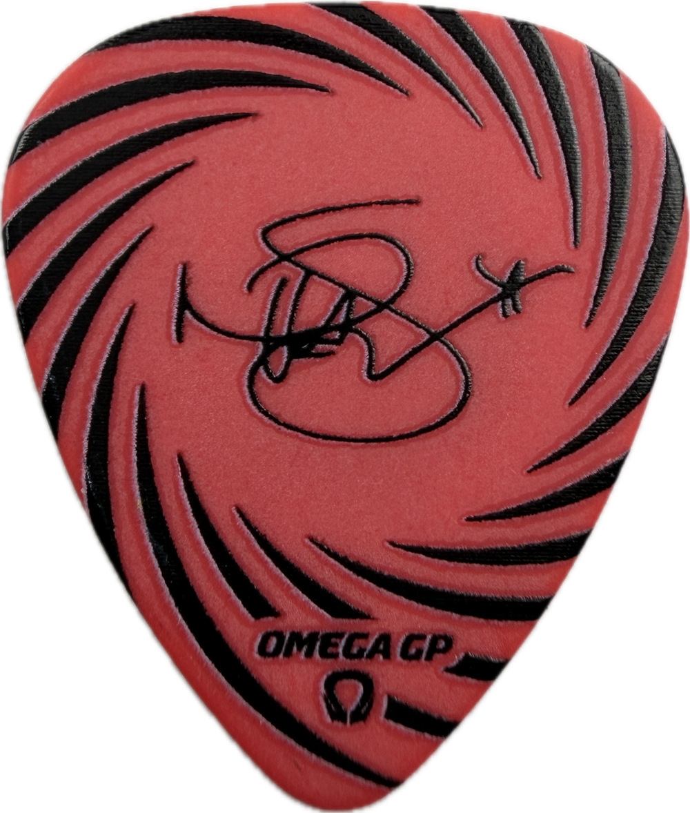 Nita Strauss Alice Cooper 2025 2025 Tour Hurricane Guitar Pick front