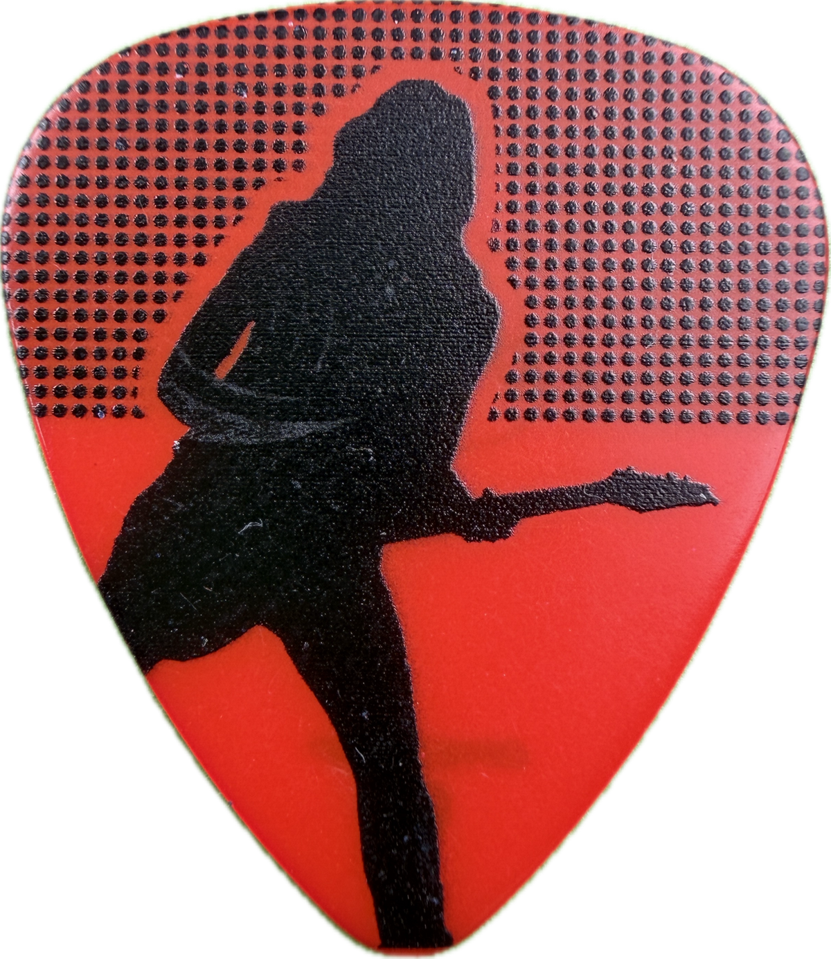 NITA STRAUSS ALICE COOPER 2025 SILHOUETTE SIGNATURE GUITAR PICK FRONT