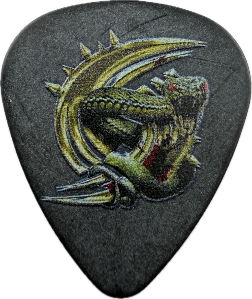 Nita Strauss Alice Cooper Black Snake Guitar Pick front