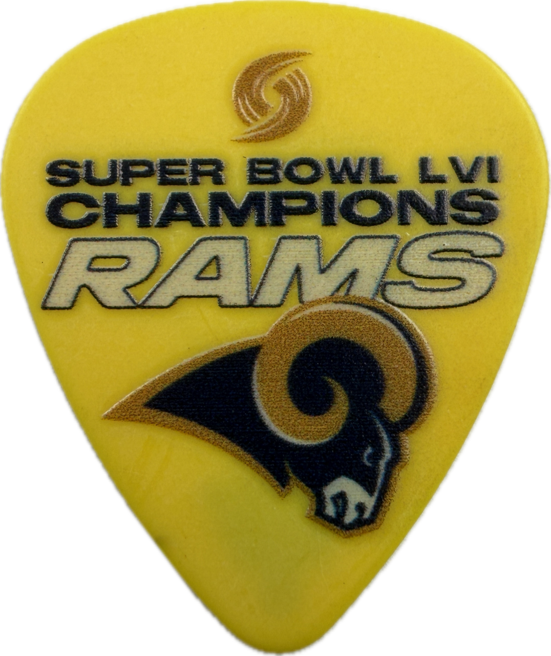 Nita Strauss Alice Cooper La Rams Super Bowl Lvi Guitar Pick front