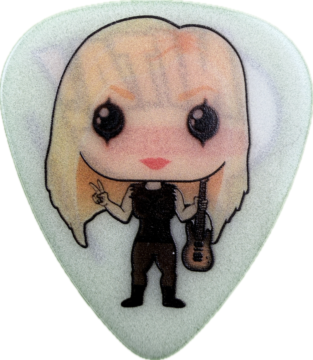 NITA STRAUSS FUNKO POP GUITAR PICK FRONT