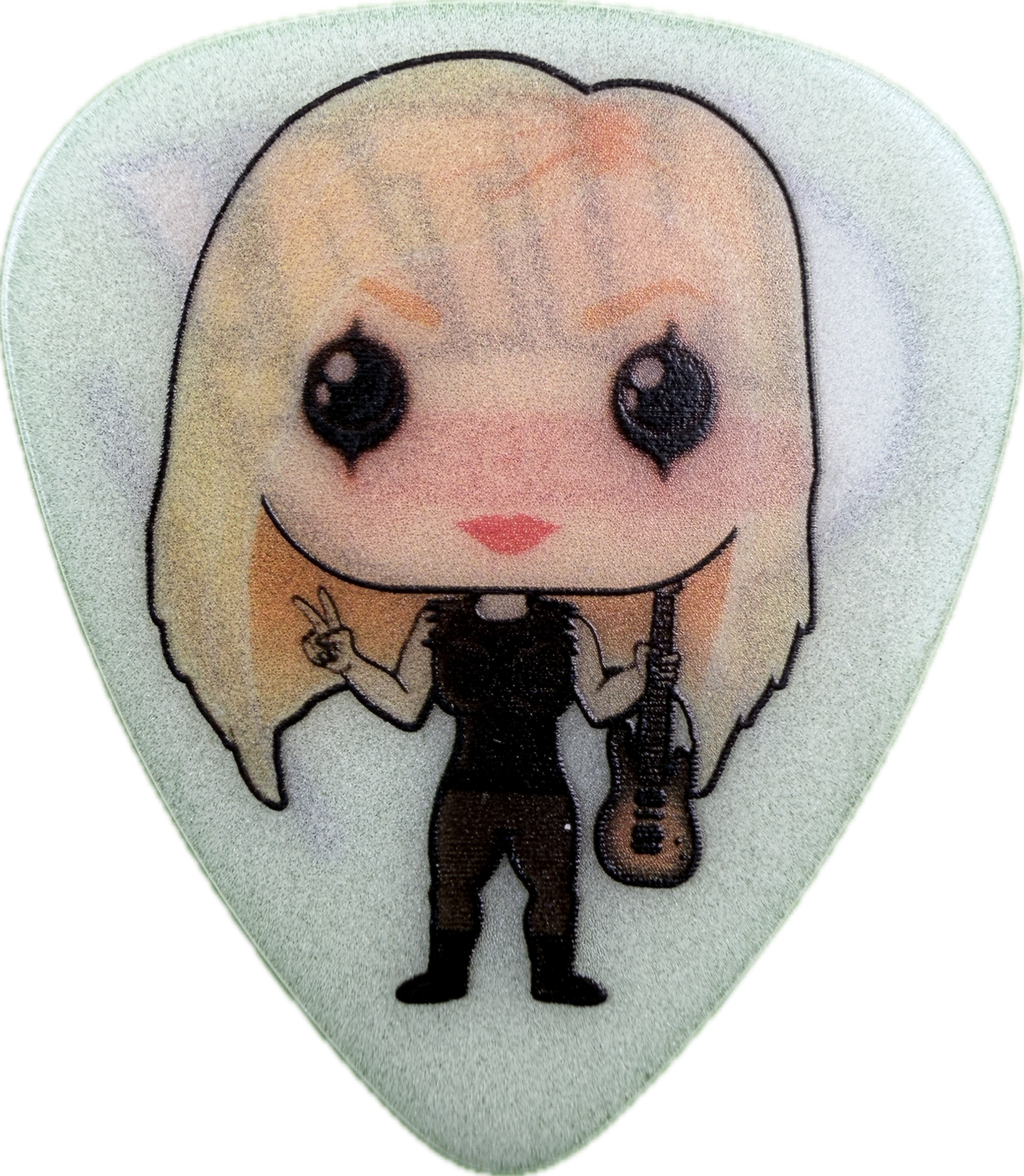 NITA STRAUSS FUNKO POP GUITAR PICK FRONT