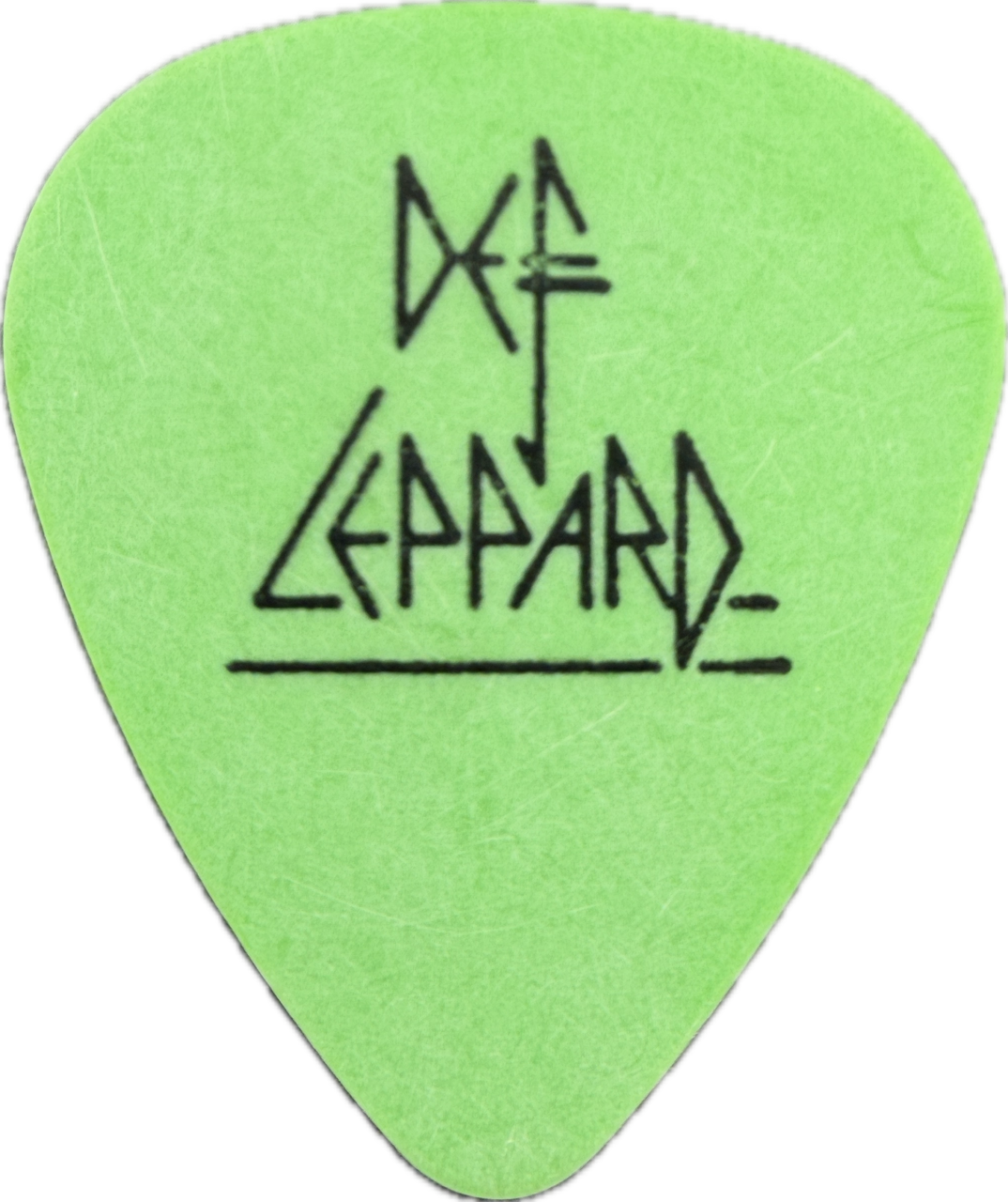 Phil Collen Def Leppard 1999 Euphoria Tour Guitar Pick front
