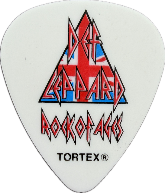 PHIL COLLEN DEF LEPPARD 2012 ROCK OF AGES TOUR GUITAR PICK