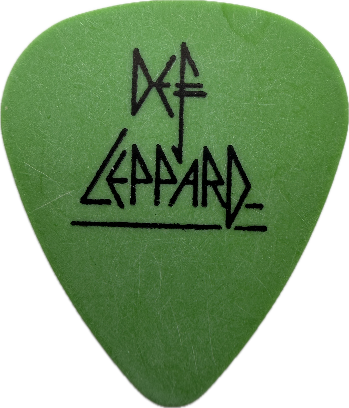 Phil Collen Def Leppard Logo Guitar Pick front
