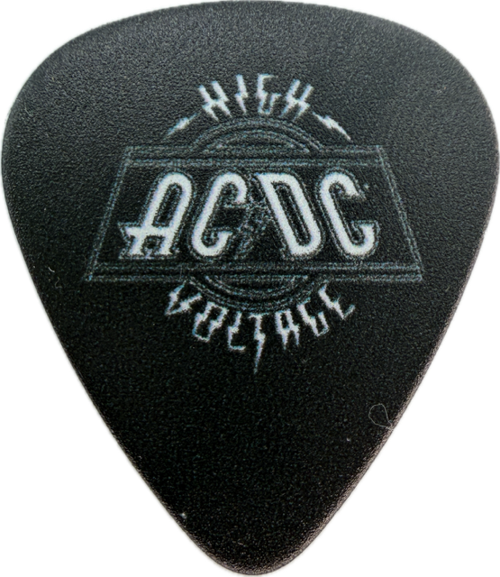 AC/DC HIGH VOLTAGE GUITAR PICK
