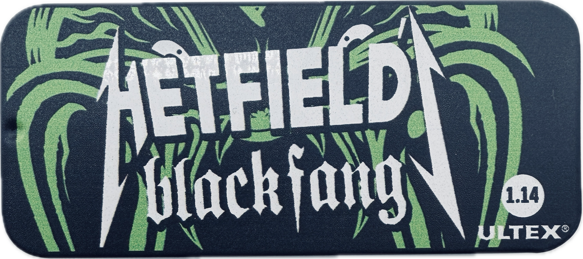 JAMES HETFIELD BLACK FANG GUITAR PICK TIN