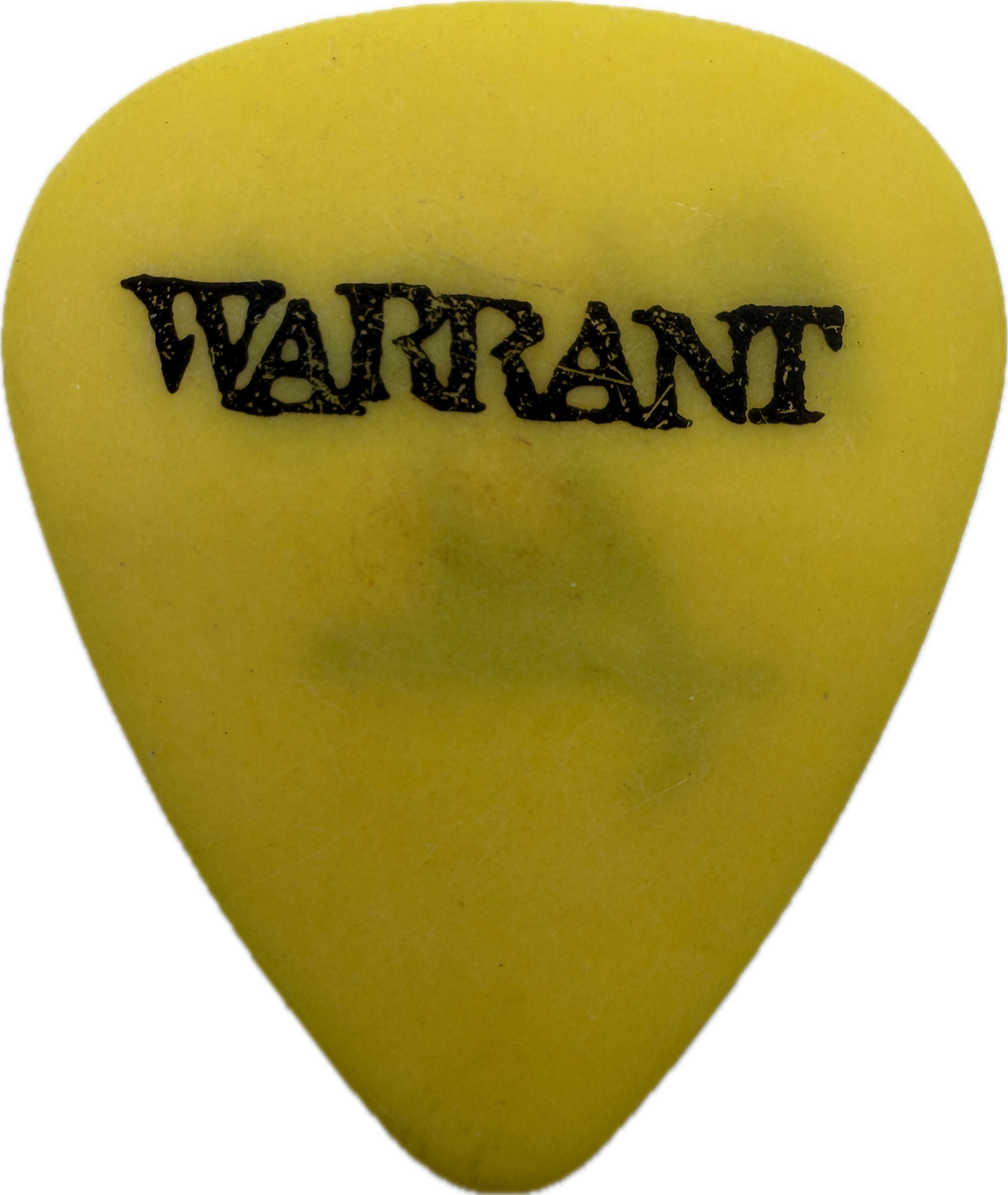 Rick Steier Warrant 1995 Ultraphobic Tour Guitar Pick front