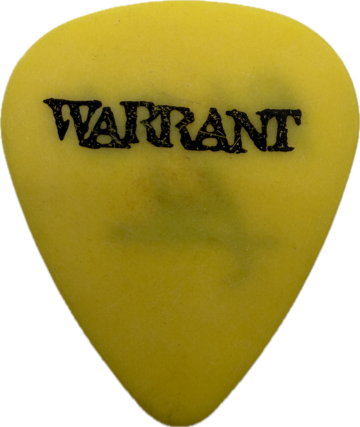 Rick Steier Warrant 1995 Ultraphobic Tour Guitar Pick front