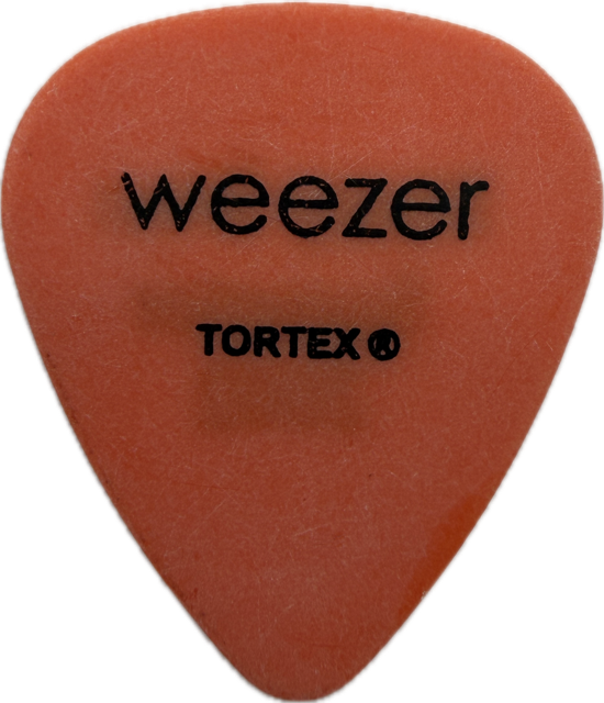 RIVERS CUOMO WEEZER 2002 MALADROIT TOUR DUSTY WEST SUMMER GUITAR PICK