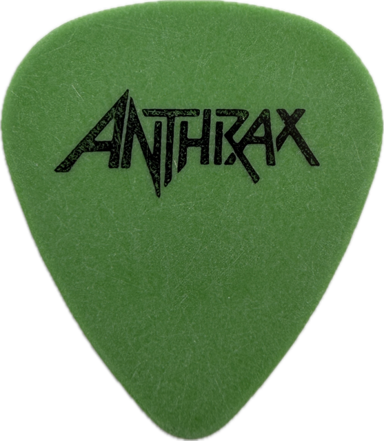SCOTT IAN ANTHRAX 2005 ANGEL OF RETRIBUTION TOUR GUITAR PICK