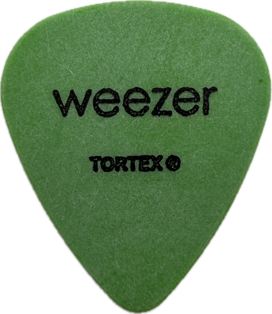 WEEZER 2002 MALADROIT TOUR JAPAN WORLD CUP GUITAR PICK