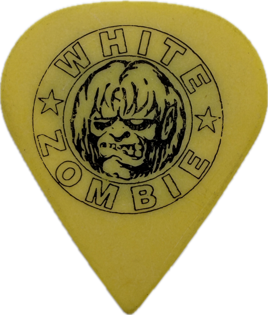 SEAN YSEULT WHITE ZOMBIE 1992 LA SEXORCISTO TOUR GUITAR PICK