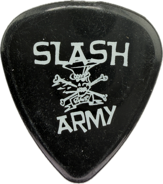 SLASH 2011 SOLO TOUR SLASH ARMY GUITAR PICK