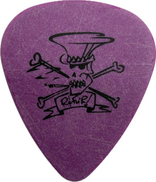 SLASH GUNS N' ROSES 2010 SOLO TOUR GUITAR PICK