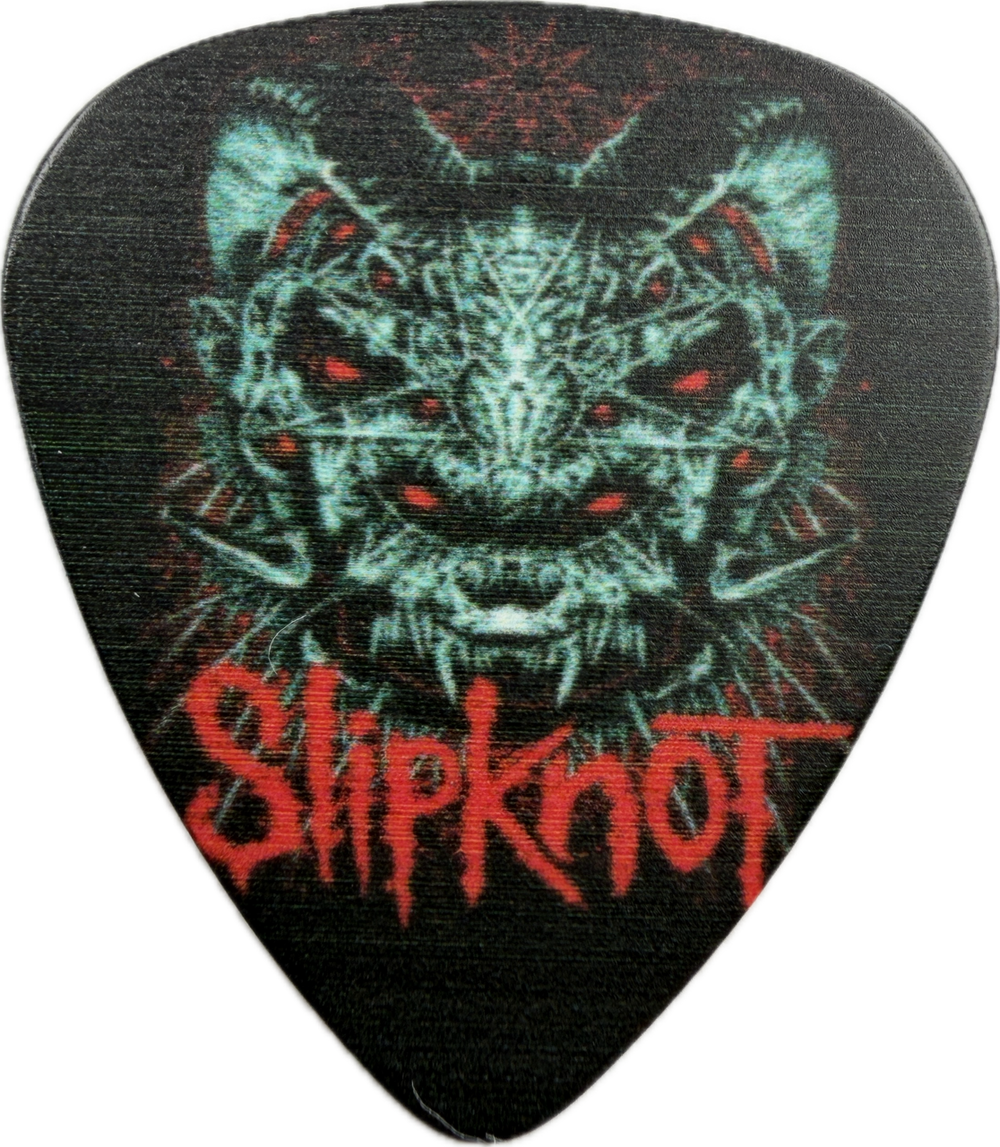 SLIPKNOT PROMOTIONAL GUITAR PICK #2 FRONT