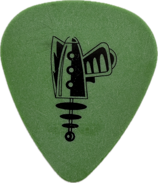 STEVE STEVENS BILLY IDOL 2005 DEVIL’S PLAYGROUND TOUR RAYGUN GUITAR PICK