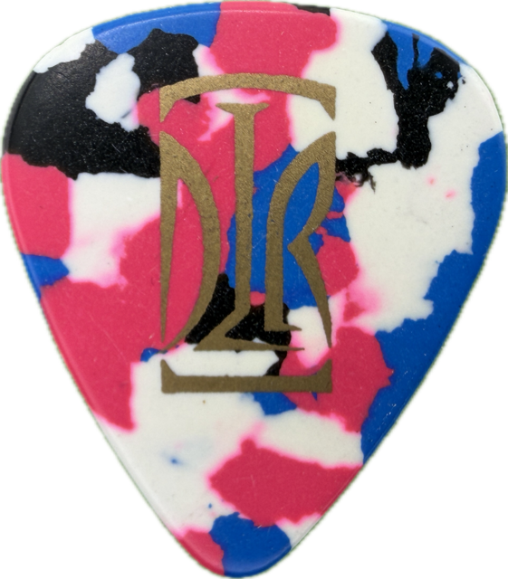 TERRY KILGORE DAVID LEE ROTH 1998 DLR BAND TOUR GUITAR PICK