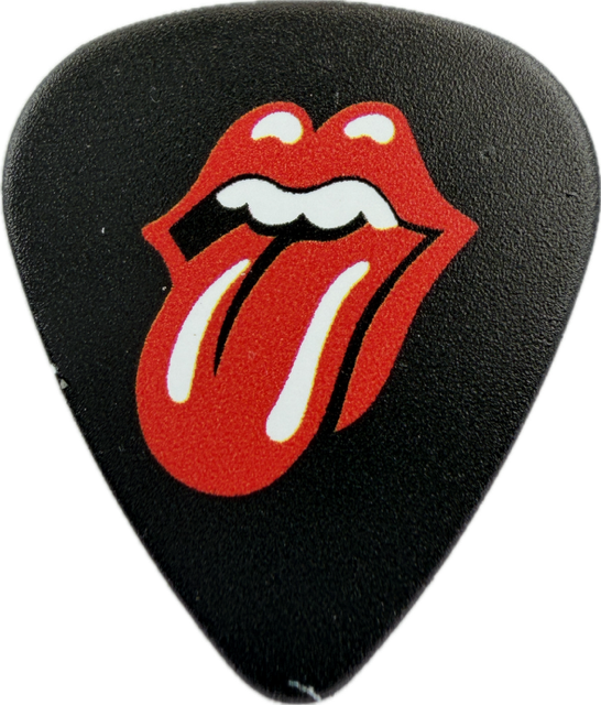 The Rolling Stones Perri’S 2026 Tongues Guitar Pick front